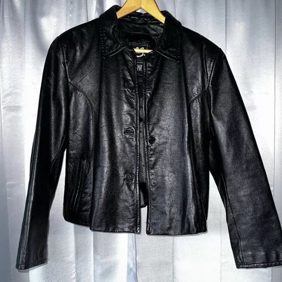 Vintage MS. Maxima Leather‎ Jacket Women’s Large - Picture 1 of 3